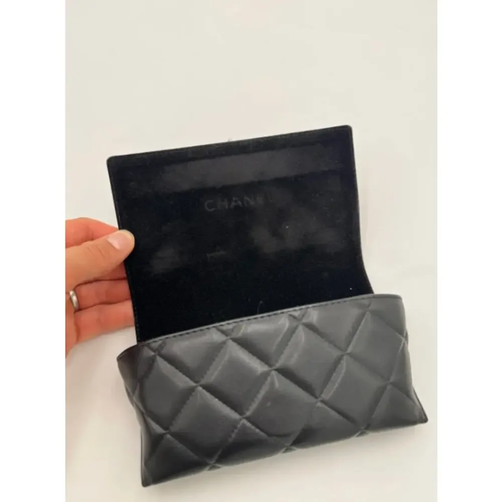 Chanel Acetate Cat Eye Sunglasses 6054 Black
